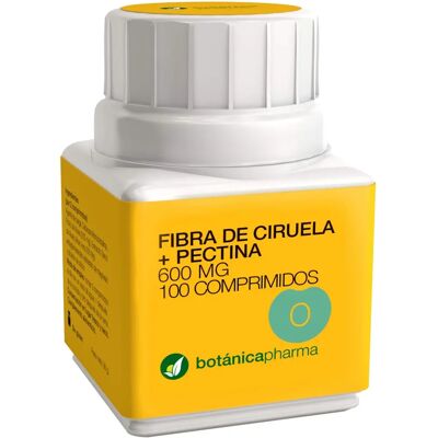 Botánica Pharma Fibra Ciruela + Pectina 500mg - Apoyo Digestivo Botánica Pharma Fibra Ciruela + Pectina 500mg - Apoyo Digestivo