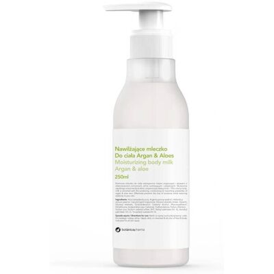 Botánicapharma Leche Corporal de Argán y Aloe - Hidratante corporal Botánicapharma Leche Corporal de Argán y Aloe - Hidratante corporal