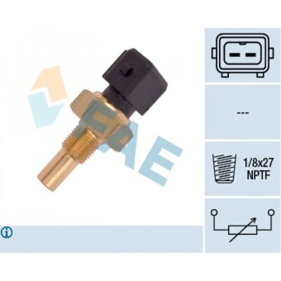 Sensor de temperatura FAE 33830 - Negro - Sensor de temperatura Sensor de temperatura FAE 33830 - Negro - Sensor de temperatura