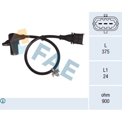 FAE - 79303 - 3-pin - Crankshaft Position Sensor FAE - 79303 - 3-pin - Crankshaft Position Sensor