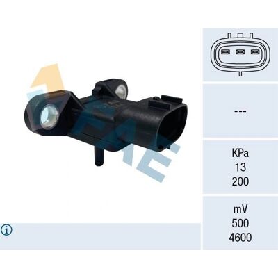 FAE - 15154 - Land Cruiser 200 - Πίεση σωληνώσεως εισαγωγής - Αισθητήρας FAE - 15154 - Land Cruiser 200 - Πίεση σωληνώσεως εισαγωγής - Αισθητήρας