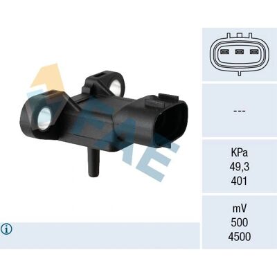 FAE 15155 Toyota Lexus Tryksensor - Indsugningsrør FAE 15155 Toyota Lexus Tryksensor - Indsugningsrør