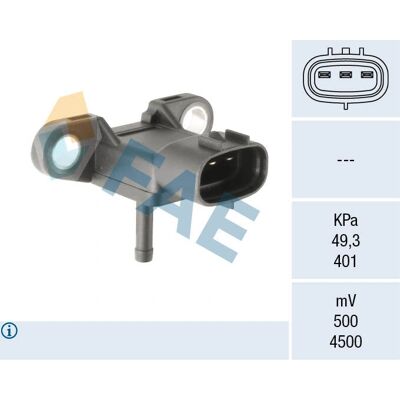 FAE 15156 Trykkføler for Mazda - Innsugingsrør FAE 15156 Trykkføler for Mazda - Innsugingsrør