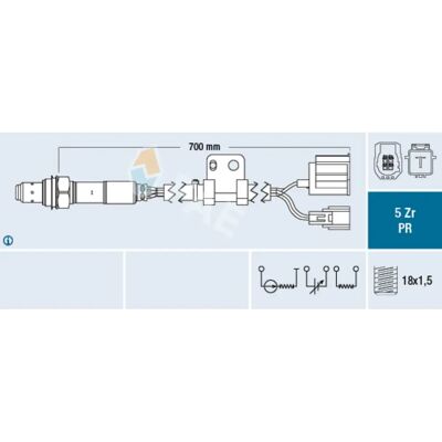 Sonde lambda FAE 75088 - Mazda 6 Sonde lambda FAE 75088 - Mazda 6