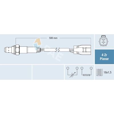 FAE 77790 Senzor de oxigen - Mitsubishi ASX SUV Lancer 8 FAE 77790 Senzor de oxigen - Mitsubishi ASX SUV Lancer 8