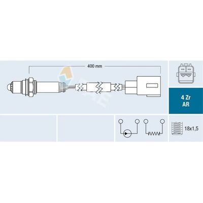 FAE 75617 Oxygensensor - Oxygensensor FAE 75617 Oxygensensor - Oxygensensor