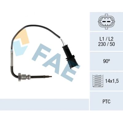 FAE 68075 Gas Temperature Sensor - Automotive Part FAE 68075 Gas Temperature Sensor - Automotive Part