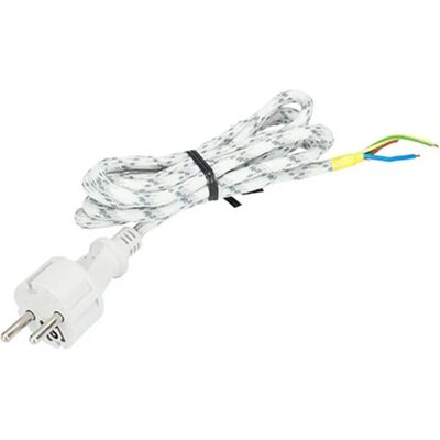 BigBuy Home Kabel - 1,8m Schuko för Strykjärn BigBuy Home Kabel - 1,8m Schuko för Strykjärn