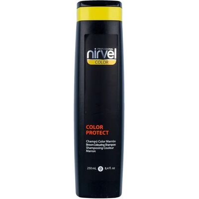 Nirvel 8435054666056 - Champú Protector de Color Marrón - Cuidado del Cabello Nirvel 8435054666056 - Champú Protector de Color Marrón - Cuidado del Cabello