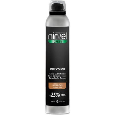 Nirvel Couleur Sèche - Spray pour Cheveux Châtains Clairs - Spray Colorant - Publicité Nirvel Couleur Sèche - Spray pour Cheveux Châtains Clairs - Spray Colorant - Publicité