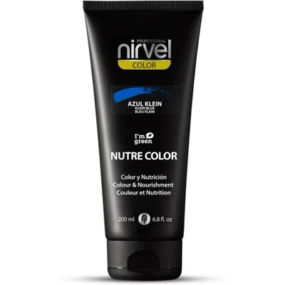 Coloration Temporaire Nirvel Bleu Fluorine - 200 ml - Publicité Coloration Temporaire Nirvel Bleu Fluorine - 200 ml - Publicité