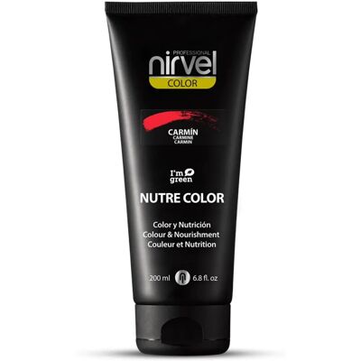Nirvel Nutre Color Fluorine Carmine - Coloration temporaire pour cheveux - Publicité Nirvel Nutre Color Fluorine Carmine - Coloration temporaire pour cheveux - Publicité