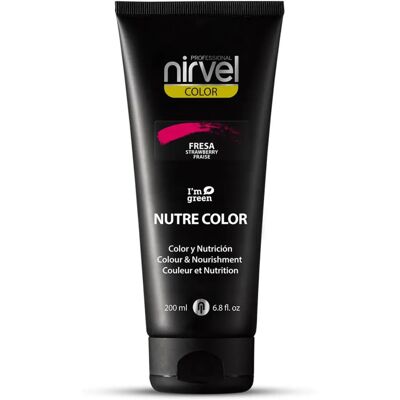 Tinte Temporal Nirvel Nutre Color Fresa - 200 ml Tinte Temporal Nirvel Nutre Color Fresa - 200 ml