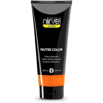 Tinte Temporal Nirvel Mandarina Fluorina - 200ml Tinte Temporal Nirvel Mandarina Fluorina - 200ml