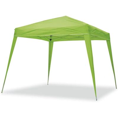 Tente Pliable WASABI 3x3m Vert - Imperméable, Inclut Piquets - Publicité Tente Pliable WASABI 3x3m Vert - Imperméable, Inclut Piquets - Publicité
