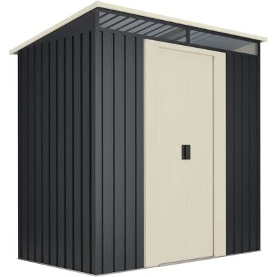 Abri de Jardin Wasabi Stark - Garantie 10 Ans - 121x195x196cm - Publicité Abri de Jardin Wasabi Stark - Garantie 10 Ans - 121x195x196cm - Publicité