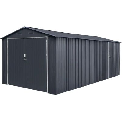 Hoggar Modell Tonsberg 18m2 Stahlgarage - 15 Jahre Garantie Hoggar Modell Tonsberg 18m2 Stahlgarage - 15 Jahre Garantie