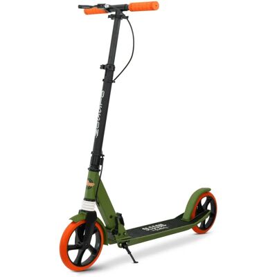 Olsson & Brothers Cheer Scooter Réglable - Vert/Orange - Léger - Publicité Olsson & Brothers Cheer Scooter Réglable - Vert/Orange - Léger - Publicité