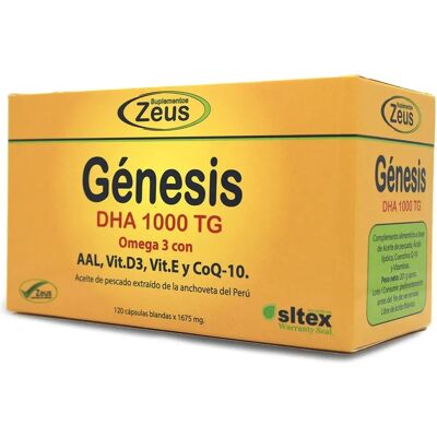 Zeus Genesis DHA 1000 TG - Gehirn & Sicht Unterstützung - Nahrungsergänzung Zeus Genesis DHA 1000 TG - Gehirn & Sicht Unterstützung - Nahrungsergänzung