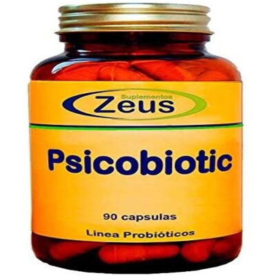 Zeus Psicobiótica 90 cápsulas - Complemento Alimentar Zeus Psicobiótica 90 cápsulas - Complemento Alimentar
