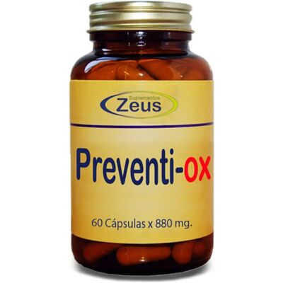 Zeus Preventi-Ox 60 Kapseln - Nahrungsergänzungsmittel Zeus Preventi-Ox 60 Kapseln - Nahrungsergänzungsmittel
