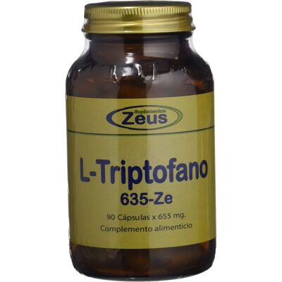 Zeus L-Triptófano 90 Cápsulas - Suplemento Alimenticio Zeus L-Triptófano 90 Cápsulas - Suplemento Alimenticio