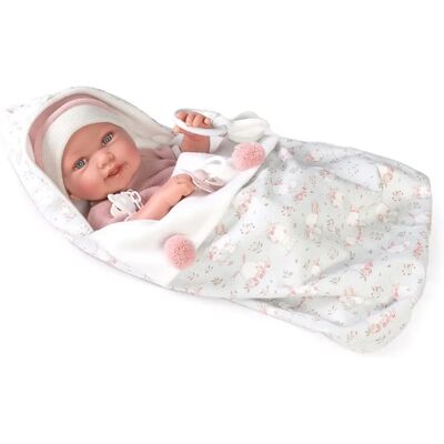 Lalki niemowlęce Antonio Juan - Reborn 42cm - Realistyczna Twarz - Wyprodukowane w Hiszpanii Lalki niemowlęce Antonio Juan - Reborn 42cm - Realistyczna Twarz - Wyprodukowane w Hiszpanii