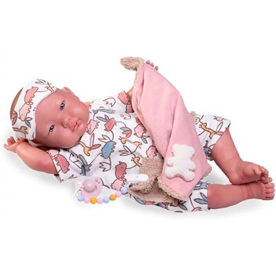 Muñeca Reborn Alejandra de Marina & Pau - Pijama y Máscara Muñeca Reborn Alejandra de Marina & Pau - Pijama y Máscara