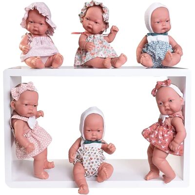 Muñeca Baby Pitu - 26cm, Multicolor, Vinilo Suave - Muñeca Muñeca Baby Pitu - 26cm, Multicolor, Vinilo Suave - Muñeca