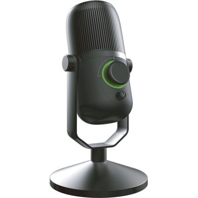 Woxter Mic Studio 100 Pro - Microfone com USB-C, Preto Woxter Mic Studio 100 Pro - Microfone com USB-C, Preto