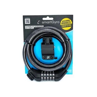 Lucchetto per bici smartGyro SG27-348 - Cavo da 1800mm, Nero Lucchetto per bici smartGyro SG27-348 - Cavo da 1800mm, Nero