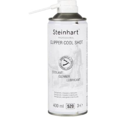 Steinhart Steinhart Clipper Cool Shot Spray d'Entretien pour Lames - Lubrifiant 400 Ml Steinhart Steinhart Clipper Cool Shot Spray d'Entretien pour Lames - Lubrifiant 400 Ml