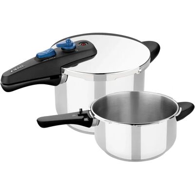 Monix M570005 - Silver - Pressure Cooker Monix M570005 - Silver - Pressure Cooker
