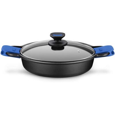 Monix 32cm Aluminum Non-Stick Saucepan - Induction Ready Monix 32cm Aluminum Non-Stick Saucepan - Induction Ready