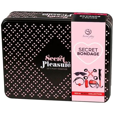 Secret Play Secret Bondage - Jouets BDSM - 7 pièces Secret Play Secret Bondage - Jouets BDSM - 7 pièces
