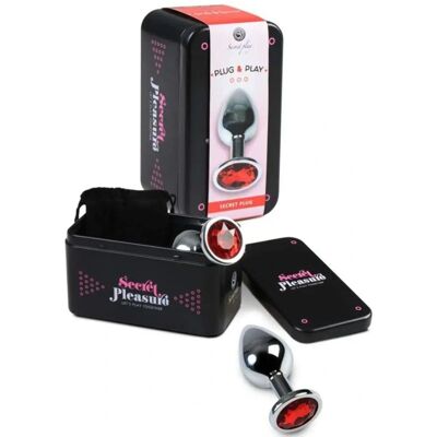 Secret play Pleasure Plug S - Rouge, 7 cm, Jouet sexuel anal - Publicité Secret play Pleasure Plug S - Rouge, 7 cm, Jouet sexuel anal - Publicité