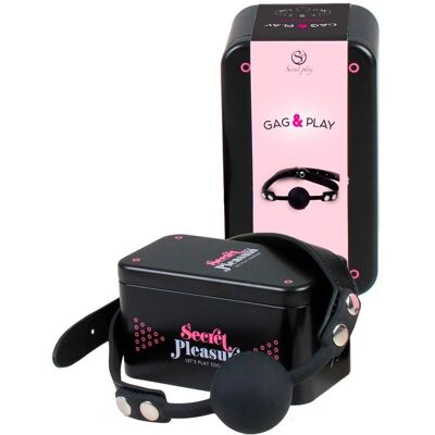 Secret play Gag en silicone - Jouet BDSM pour hommes et femmes Secret play Gag en silicone - Jouet BDSM pour hommes et femmes