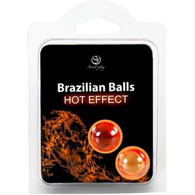 Palline Brazilian Secret Play - Effetto Calore - 2 Pezzi Palline Brazilian Secret Play - Effetto Calore - 2 Pezzi
