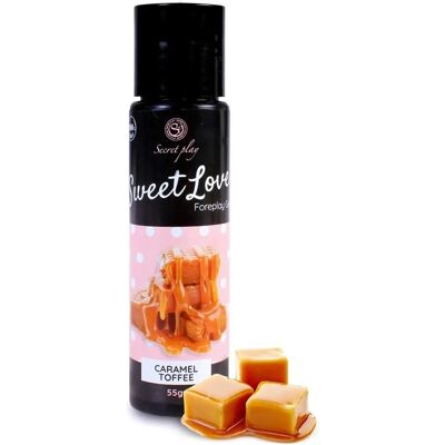 Lubrifiant Comestible Caramel Toffee de Secret Play - 60ml - Gel lubrifiant Lubrifiant Comestible Caramel Toffee de Secret Play - 60ml - Gel lubrifiant