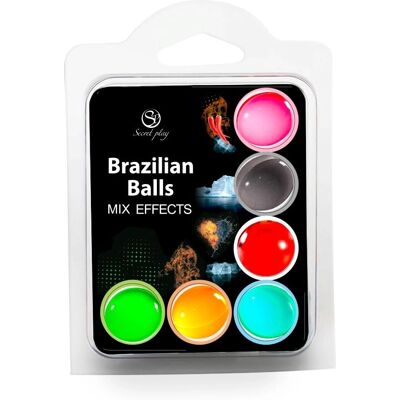 Secret Play 6 Palline Brasiliane - Effetti Variati Secret Play 6 Palline Brasiliane - Effetti Variati