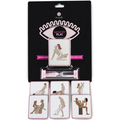 Secret Play Kamasutra Memory Karetní hra - Erotická hra na paměť Secret Play Kamasutra Memory Karetní hra - Erotická hra na paměť