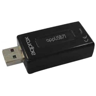 Approx APPUSB71 7.1 Kanäle USB - Externe Soundkarte Approx APPUSB71 7.1 Kanäle USB - Externe Soundkarte