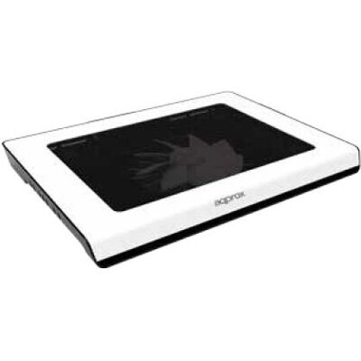 Approx APPNBC06 Laptop-Kühler - 15,6" - Schwarz, Weiß Approx APPNBC06 Laptop-Kühler - 15,6" - Schwarz, Weiß
