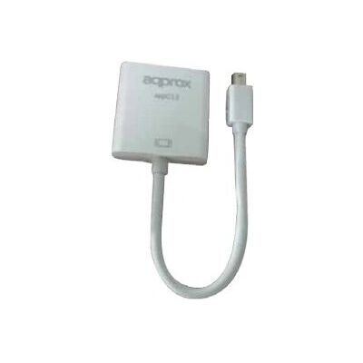 Approx Mini DisplayPort zu VGA Adapter - 1080p, 162MHz, 5,4Gbps Approx Mini DisplayPort zu VGA Adapter - 1080p, 162MHz, 5,4Gbps