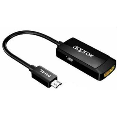 Approx HDMI MHL Adapter - Fekete Approx HDMI MHL Adapter - Fekete