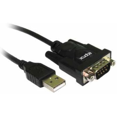 Approx USB 2.0 Seriellkabel - 0,75m Schwarz Approx USB 2.0 Seriellkabel - 0,75m Schwarz