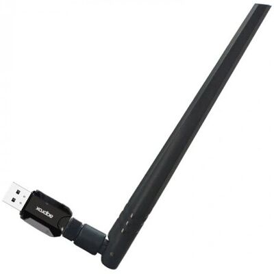 Carte réseau sans fil Approx. APPUSB600DA avec 600 Mbps - Noir - Publicité Carte réseau sans fil Approx. APPUSB600DA avec 600 Mbps - Noir - Publicité