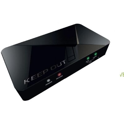 Dispositivo de captura de video KeepOut SX300 - Soporta 1080p, USB 2.0, PC/PS4/Xbox Dispositivo de captura de video KeepOut SX300 - Soporta 1080p, USB 2.0, PC/PS4/Xbox