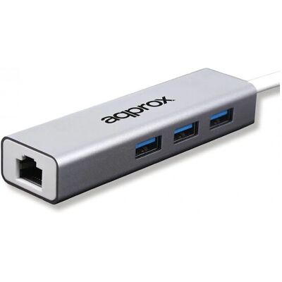 APPC07GHUB Laptop Dock - USB 3.2 Gen 1, Ethernet, Szary APPC07GHUB Laptop Dock - USB 3.2 Gen 1, Ethernet, Szary