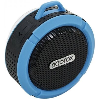 Approx APPSPWPBBL - Tragbarer Stereo-Lautsprecher in Blau/Schwarz Approx APPSPWPBBL - Tragbarer Stereo-Lautsprecher in Blau/Schwarz